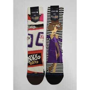 Stance x Willy Wonka Oompa Loompa & Wonka Bar Crew Sock Bundle